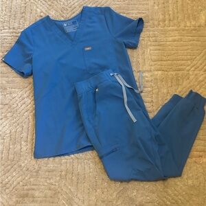 Figs Vibrant Blue Medical Scrubs
